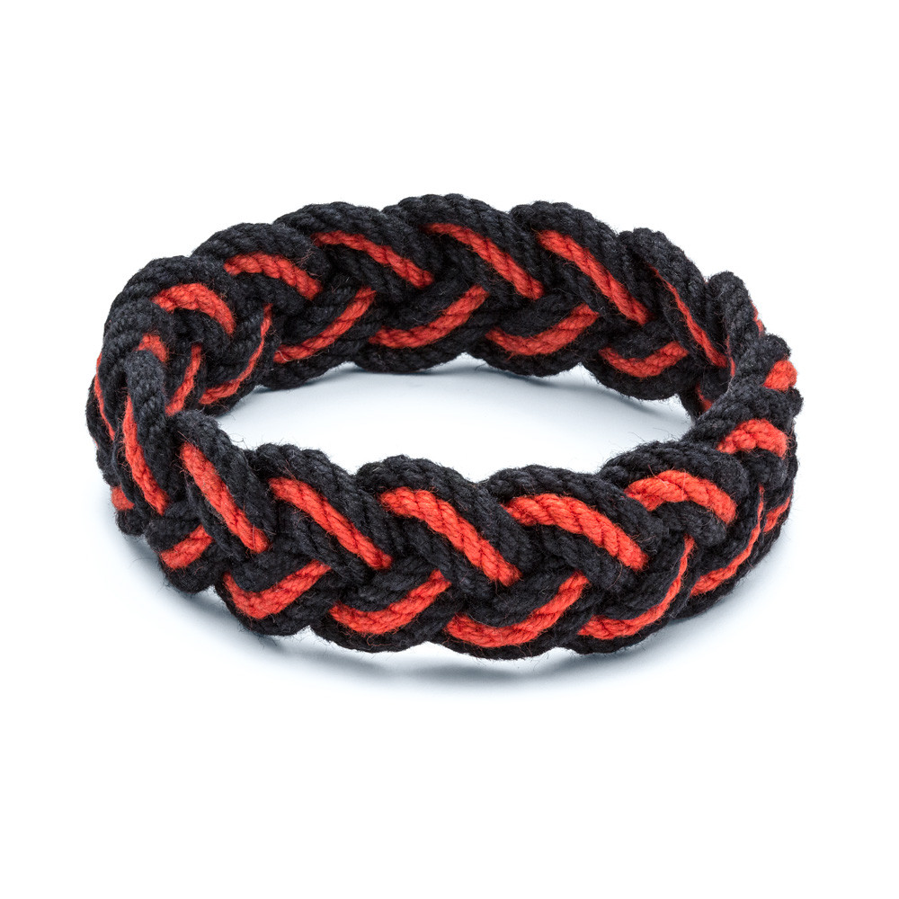 Black & Red Sailor Knot Bracelet
