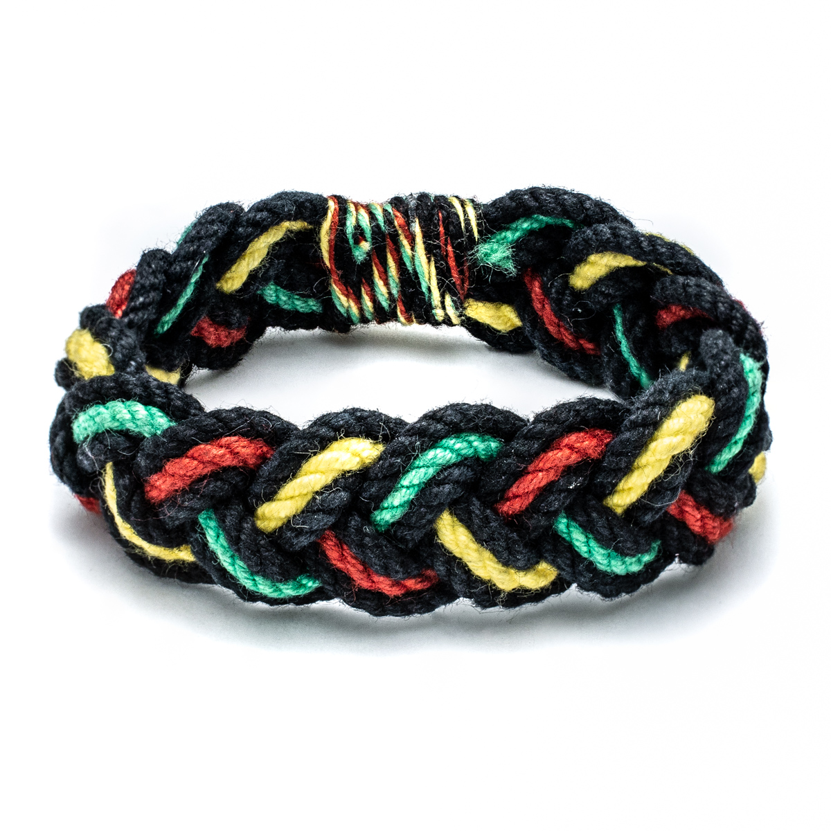 Sailor Knot Bracelet Black & Rasta Sailor Bracelet